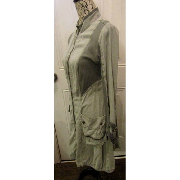 XCVI Galena Jacket Dress NWT Grey Full Zip Long Sleeve Womens Size XS - Picture 5 of 11
